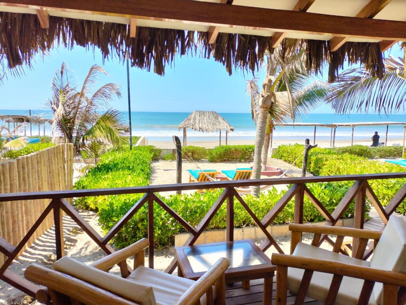 El Refugio De Vichayito Hotel Bagian luar foto