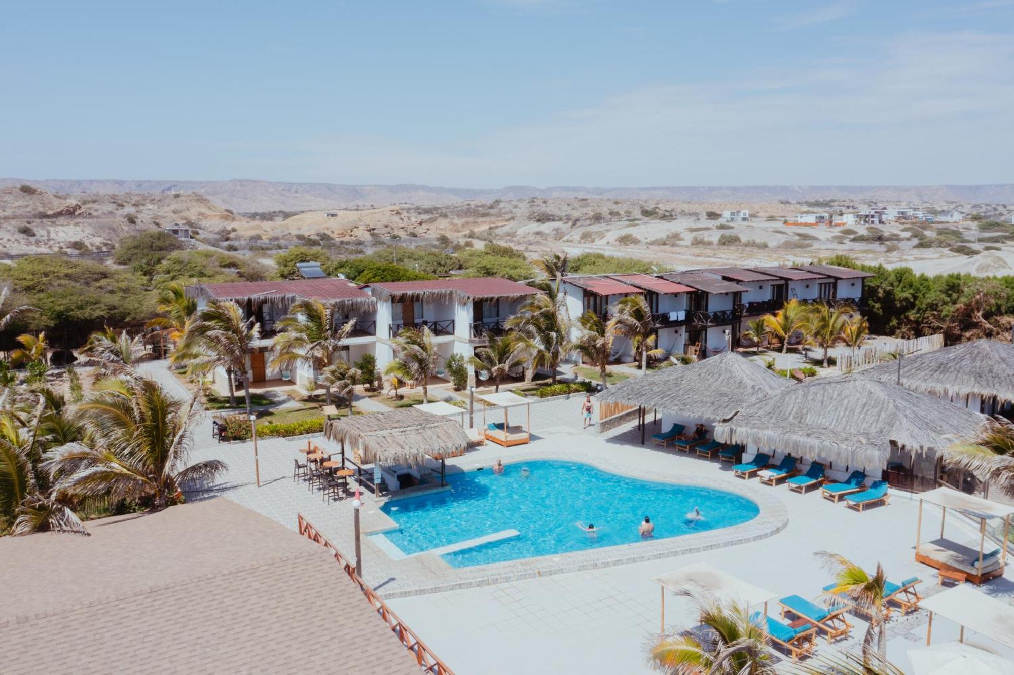 El Refugio De Vichayito Hotel Bagian luar foto