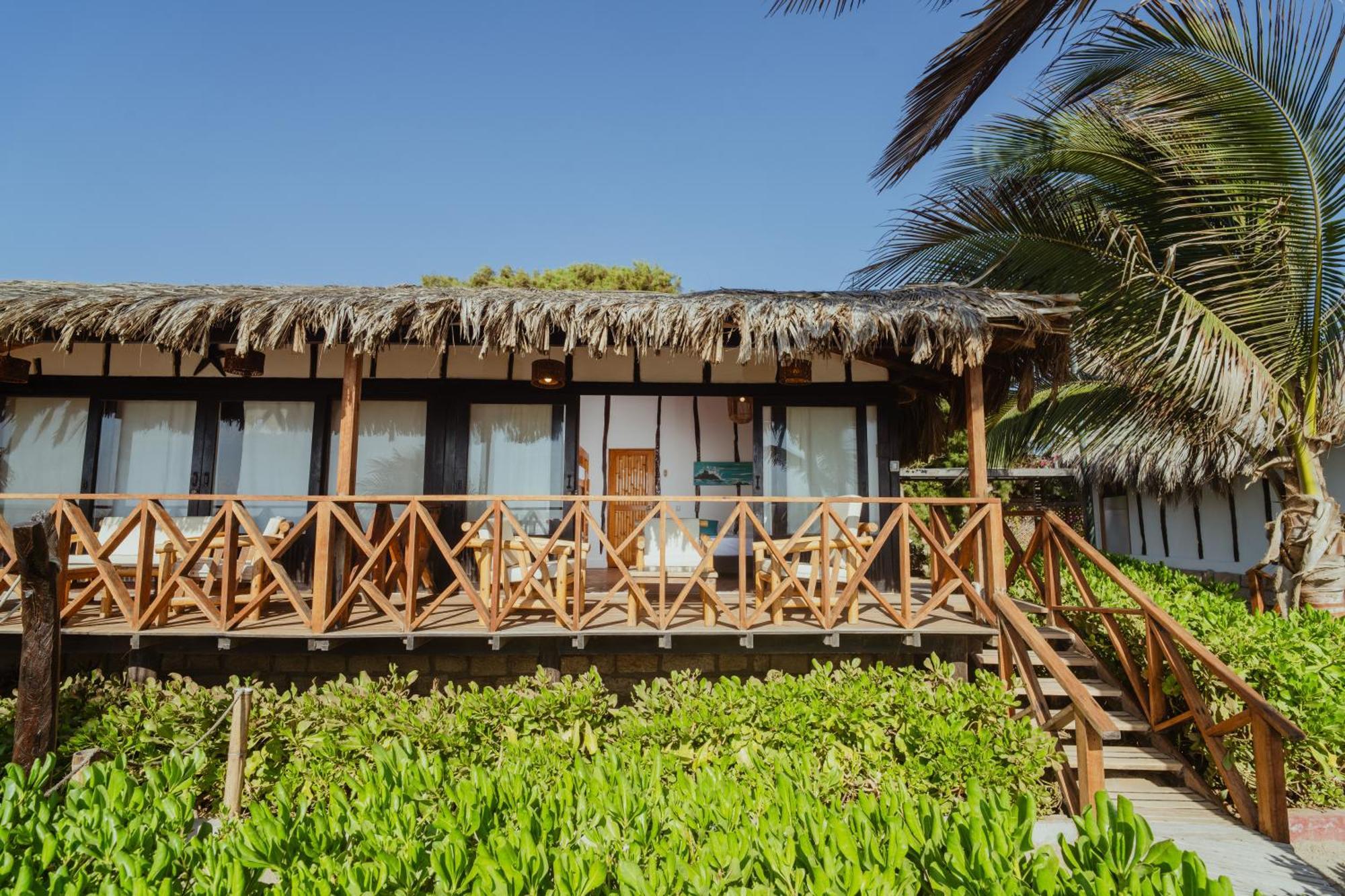 El Refugio De Vichayito Hotel Bagian luar foto