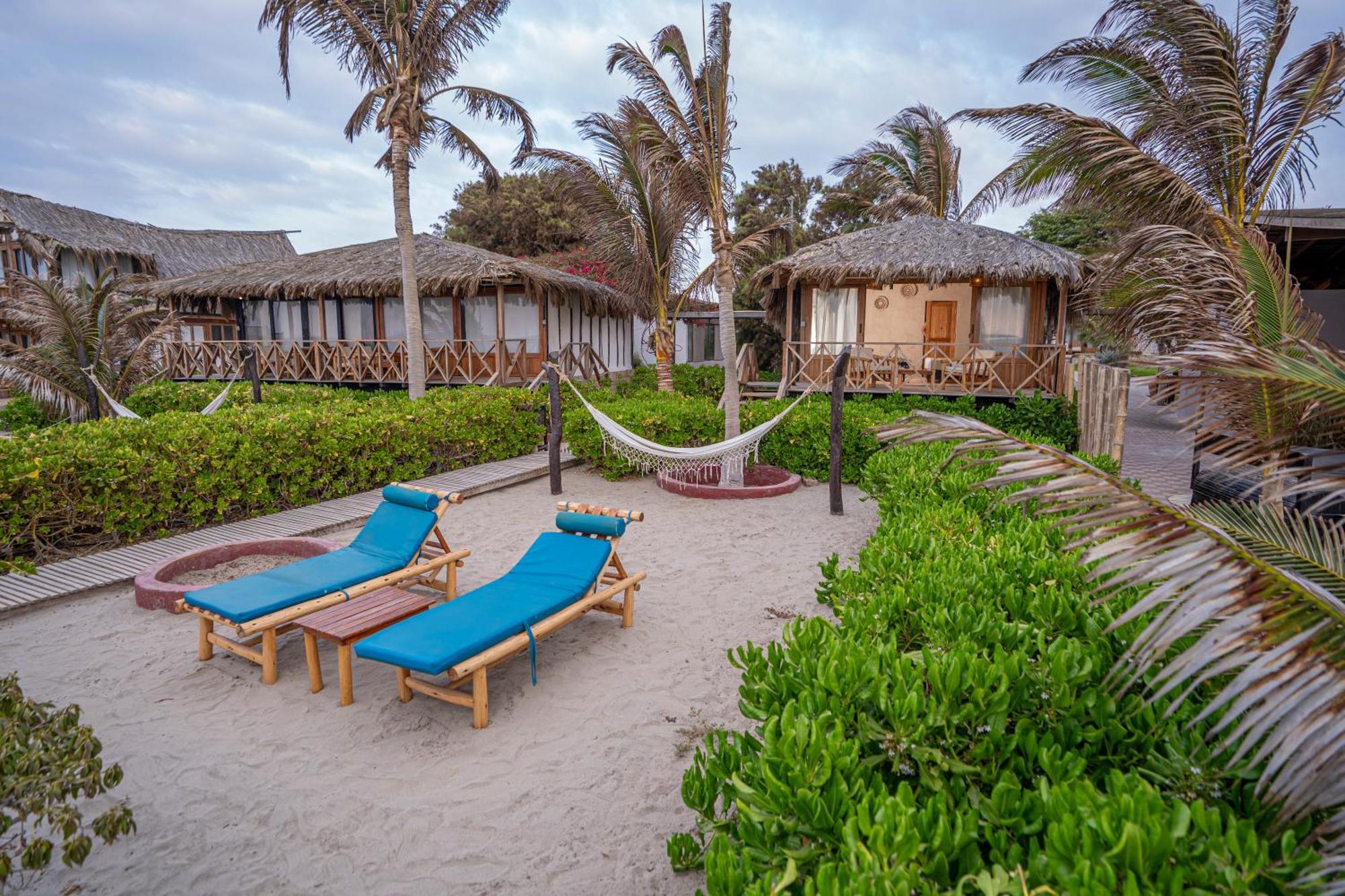El Refugio De Vichayito Hotel Bagian luar foto