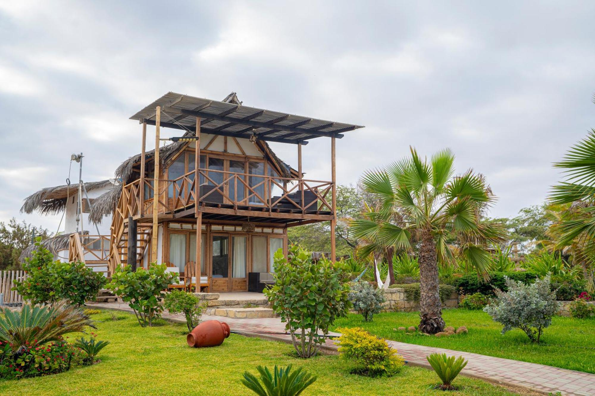 El Refugio De Vichayito Hotel Bagian luar foto