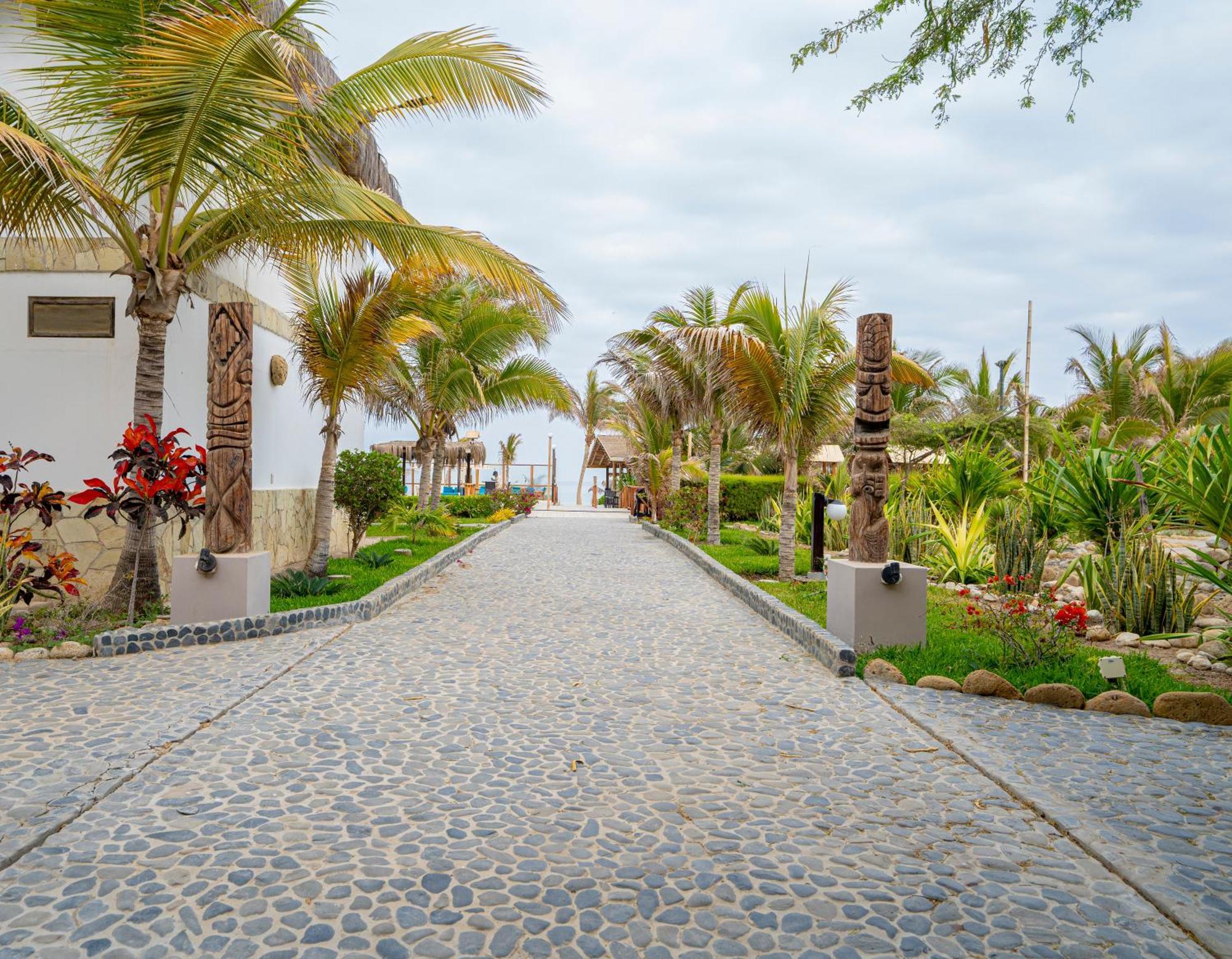 El Refugio De Vichayito Hotel Bagian luar foto