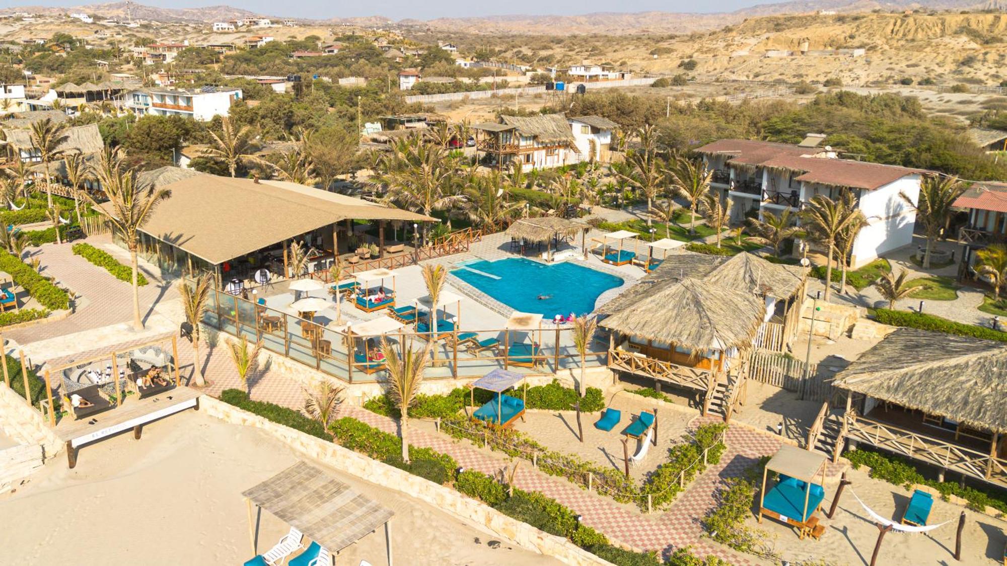 El Refugio De Vichayito Hotel Bagian luar foto