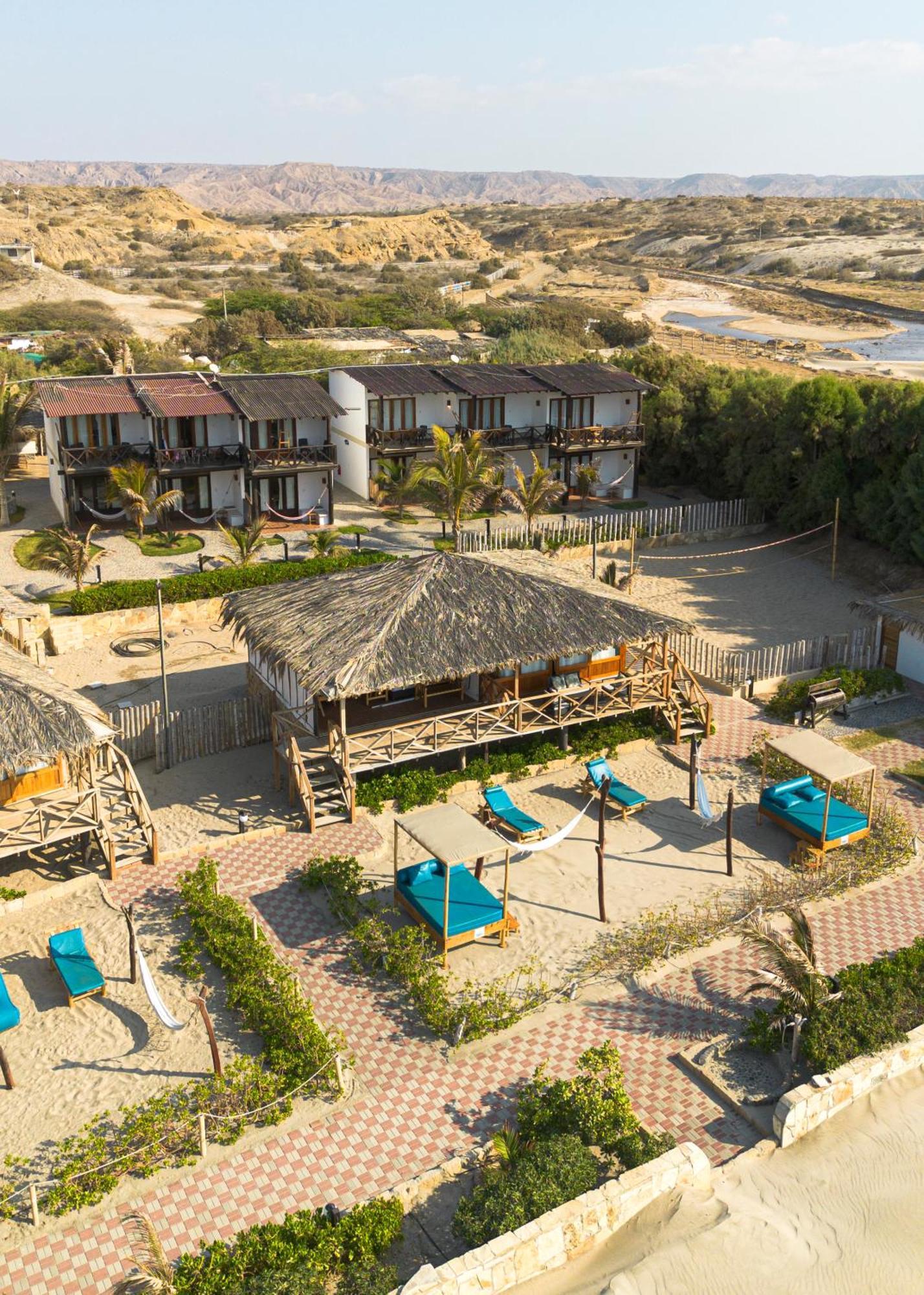 El Refugio De Vichayito Hotel Bagian luar foto